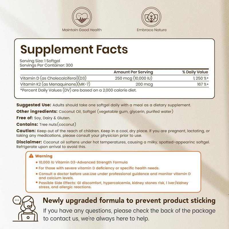 Vaylora® D3K2 Softgels