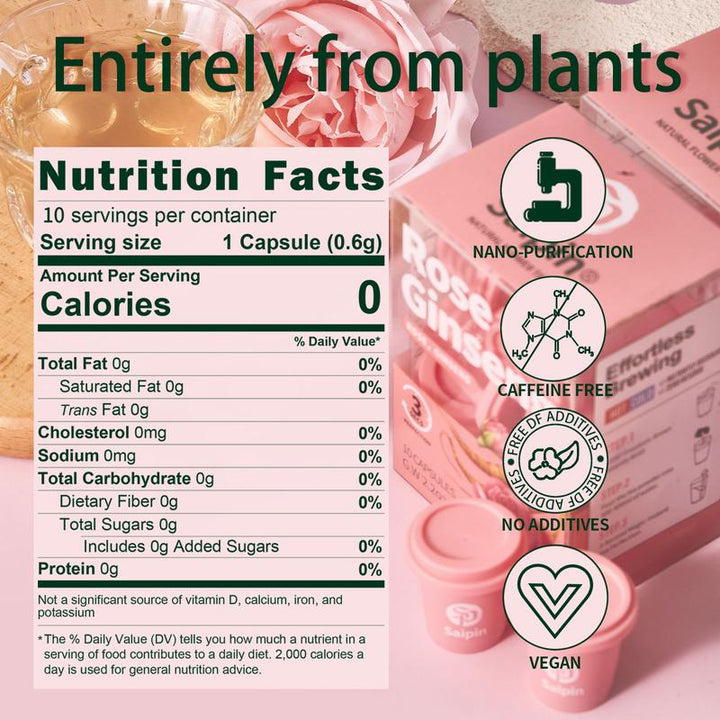 Vaylora® Rose Gingseng Tea