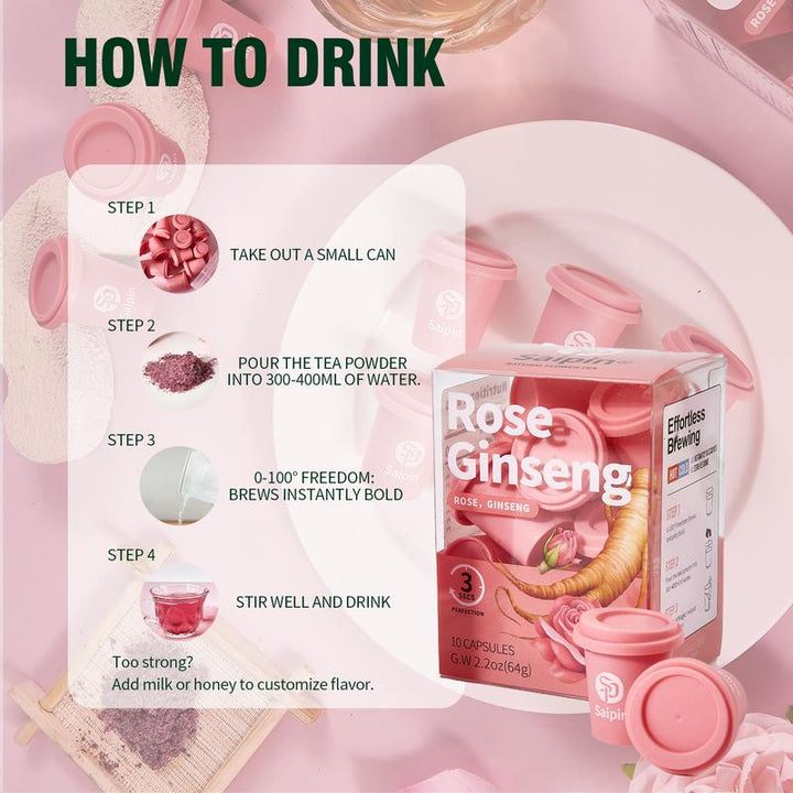 Vaylora® Rose Gingseng Tea